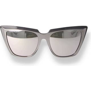 Balenciaga BB0046S 006 55 Solbriller Kvinder Silver - Silver - 55mm