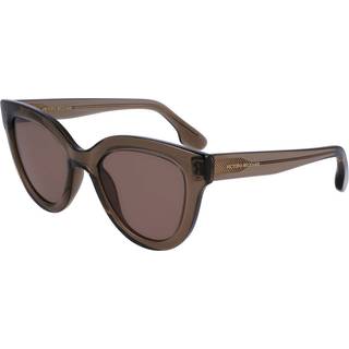 Victoria Beckham Kvinde VB649S 303 Solbriller Acetat Brun Brun Pantos Normal Fotokromatisk