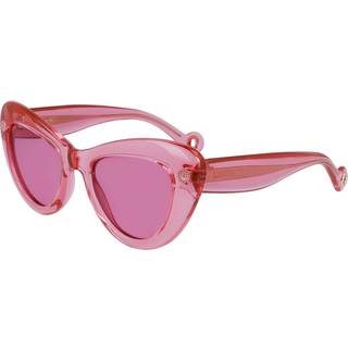 Lanvin LNV640S 669 50 Solbriller Kvinder Lyserød - Transparent Pink - 50mm
