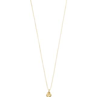 Echo Halskæde, Gold Plated, 40+12 cm