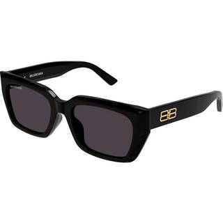 Balenciaga Unisex BB0272SA 001 Solbriller Acetat Sort Grå Firkantet