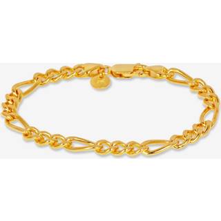 IX Studios Chunky Figaro Armbånd 22 kt. Forgyldt Sølv DMV0341GD17 - Unisex - 925 Sterling Silver