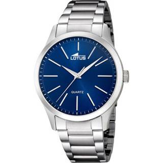 Stilfuld Herre Sølv Lotus Ur 15959/A