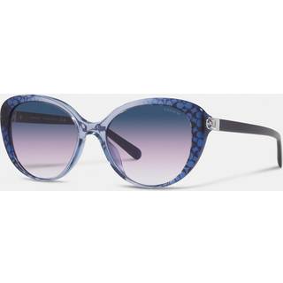 Coach HC8350U CD478 57088H 54 Solbriller Kvinder Blue - Transparent Faded Blue - 54mm