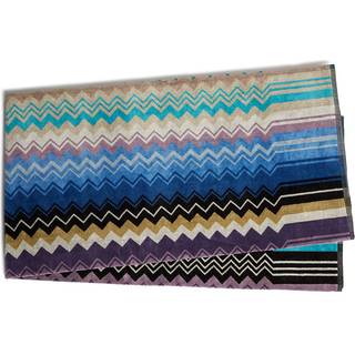 Missoni Bath Linens - 'Giacomo' towels, set of five, blue in Blue Multicolor 100%CO
