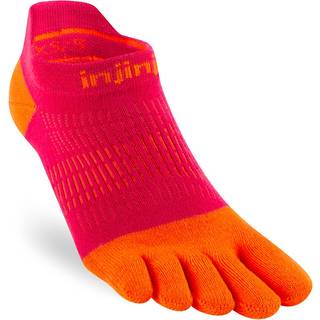 Injinji Women's Run Lightweight No-Show Chili, XS/S