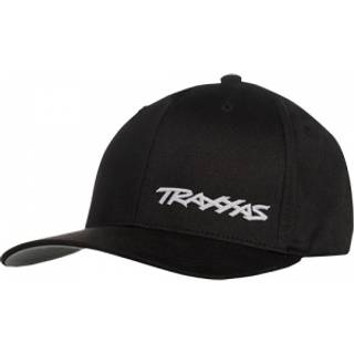 TRAXXAS 1187-BLW-LXL Flex Hat Curved Bill Black/White Traxxas L-XL