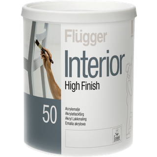 Træmaling - Interior High Finish 50 Flügger 0,75 L