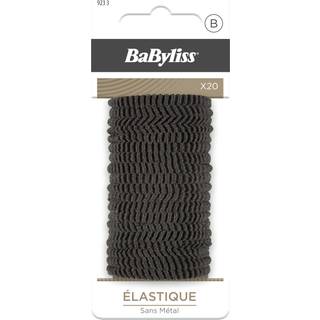 BaByliss Paris Accessories Elastic Hair Ties Black 20 stk