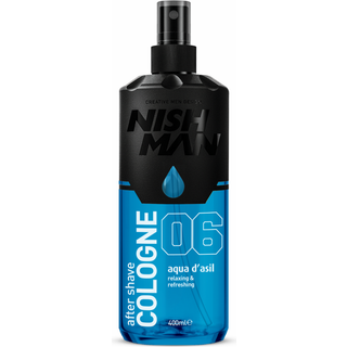 Nishman After Shave Cologne Aqua D'asil - 400 ml