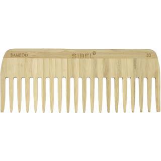 Sibel Bamboo B3 Wooden Antistatic Afro Comb 14,9 cm