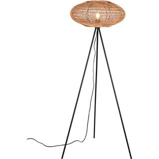 Hedda gulvlampe af sisal og metal
