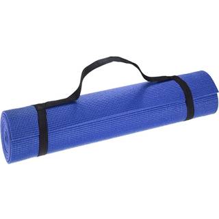 Yogamåtte med bærestrop, 180 x 60 x 0,5 cm - Blå