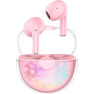 Onikuma T35 Bluetooth 5.1 Gaming TWS Høretelefoner - Pink