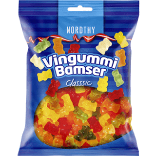 Nordthy Vingummibamser Classic - 300 g