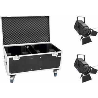 Eurolite Set 2x LED THA-250F + Case TILBUD NU tilfælde taske sæt