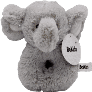 BeKids Elefant rangle - grå