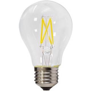 6W dæmpbar LED Pære - Kultråd LED, A60, E27 - Dæmpbar : Dæmpbar, Kulør : Varm