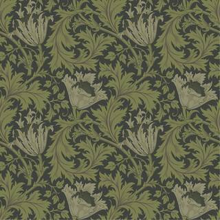 Anemone - W. Morris - Dark Green