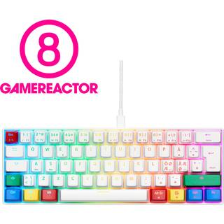 NOS C-450 Mini PRO RGB gaming-tastatur (RGBY) - På lager i butik