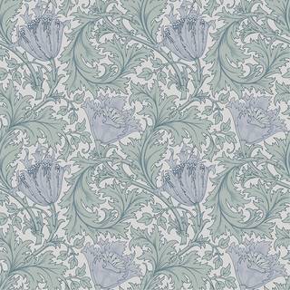Anemone - W. Morris - Green & Blue