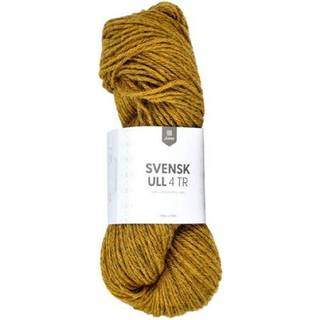 Järbo Svensk Ull 4tr 100g 22 Skånsk sennep Indhold: 100% Svensk uld Vægt/længde: 100g = ca. 135 meter Anbefalede pinde: 5,00 mm Strikkefasthed: 10 cm x 10 cm = 19 m x 24 r Vaskes i hånden, lunkent vand / Tørres fladt.