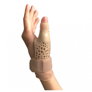 THUMB SADDLE JOINT BRACE, venstre, str. S, beige
