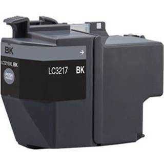 Brother LC3217BK sort blækpatron - Kompatibel