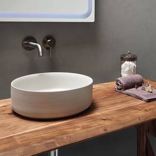 Bathco Tvättställ Carnac Vit Matt 35 cm