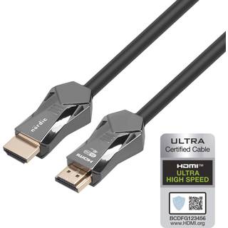 NORDIC CERTIFICEREDE KABLER 5m Ultra High Speed HDMI 2.1 8K 60Hz 4K 120Hz 48Gbps Dynamic HDR eARC VRR-kabel forgyldt