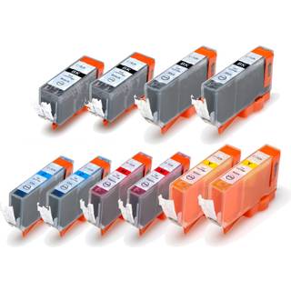 Kompatible blækpatroner Canon PGI-525 / CLI-526 - 4540B001, 10 stk. rabatpakke 126 ml