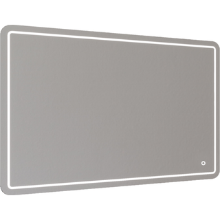 Allibert spejl med integreret LED lys 120x80 cm