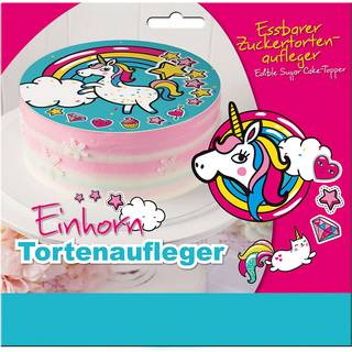 Einhorn Tortenaufleger