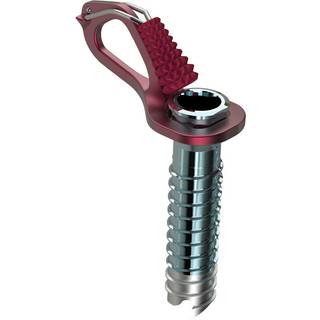 Blue Ice Aero Lite Isskrue størrelse 10 cm farve red