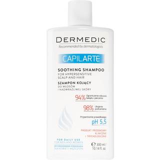 Dermedic Capilarte Lindrende shampoo til sensitiv hovedbund 300 ml - 300 ml