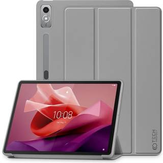 Lenovo Tab P12 Tech-Protect Smartcase Cover Tri-fold - Grå