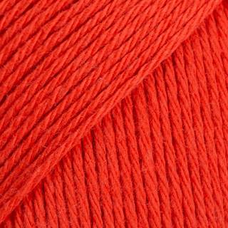 DROPS Loves You 7 52 Stærk rød Indhold: 100% Bomuld Garngruppe: A (23 - 26 masker) / 5 ply / sport Vægt/længde: 50 g = ca 170 m Anbefalede pinde: 3.5 mm Strikkefasthed: 10 x 10 cm = 23 m x 30 p Finvask 40º / Tørres fladt .