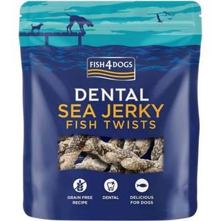 Fish4Dogs - Dental Sea Jerky - Fiske Twists - 100g