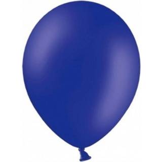 50 stk. Latexballoner natblå 10" - Luksus kvalitet til fest og dekoration