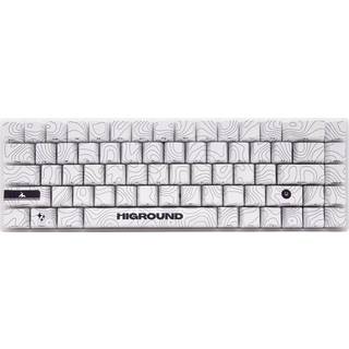 Higround BLACKICE Base 65 Hotswap Gaming Tastatur - ANSI [White Flame]