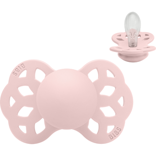 BIBS Symmetrisk Infinity Sut - Str. 2 - Silikone - Blossom