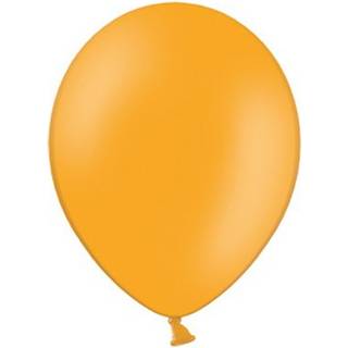 50 stk. Latexballoner mandarin orange 12" - Perfekt til festdekoration & heliumbrug
