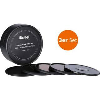 Rollei Premium ND filter set, ND 8, ND 64, ND 1000 77mm