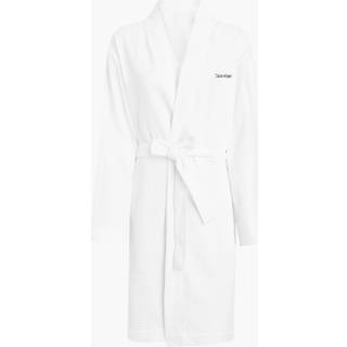 Calvin Klein Waffle Robe - White - S/M