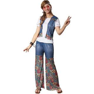 Groovy Flower Girl kostume - M