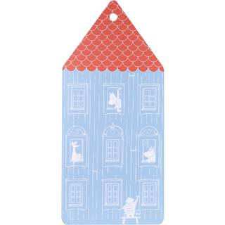 Muurla Moomin Chop & Serve skærebræt 20x44 cm Moominhouse
