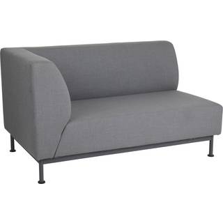 Brafab Norrsken 2-personers ende H Antracit med grå hynde 147 x 86 cm