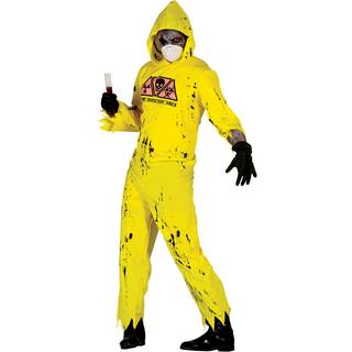 Radioaktiver Zombie Kostüm One Size