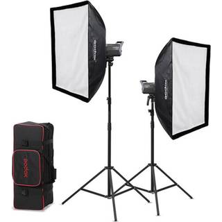 Godox Kit 2 x Litemons LED light Bi-Color + accessories LA200Bi-K2