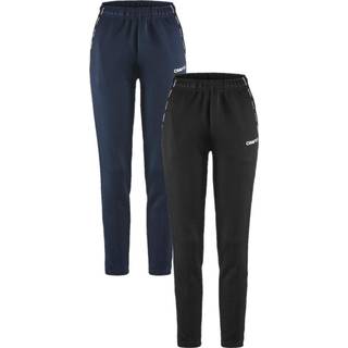 Craft 1912738 squad 2.0 pant w Kvinde / Træningsbukser / Sportsbukser / Bukser Black XS